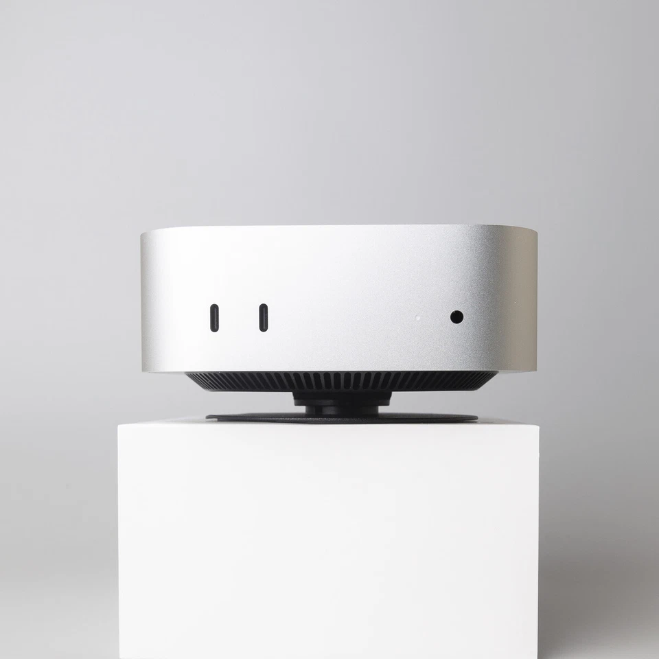 Metal Cooling Desktop Stand for Mac mini M4/M4 Pro 2024 Heat Dissipation Bracket - Image 2 of 4