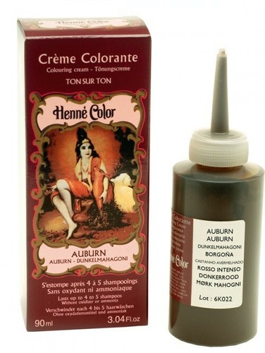 HENNA CREAM HAIR DYE HENNE COLOR Auburn-Brown-Copper-Blond-Mahogany-Burgundy - Picture 7 of 20