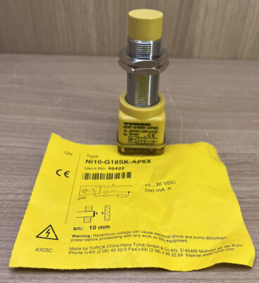 TURCK Induktiver Sensor NI10-G18-SK-AP6X NEU