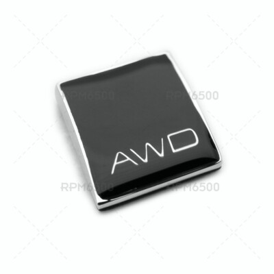 Rear Truck AWD Nameplate Logo Emblem Badge Decals Car Sticker Sport