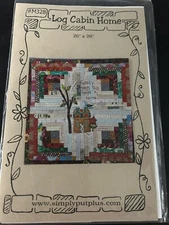 LOG CABIN HOME Pattern, from Simply Put Plus & Laural Arestad NEW #M328