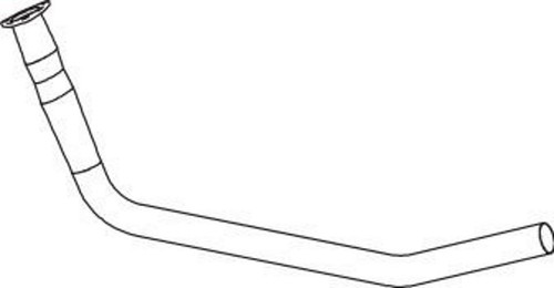 DINEX Tuyau D'échappement Centre Ligne D'échappement 54224