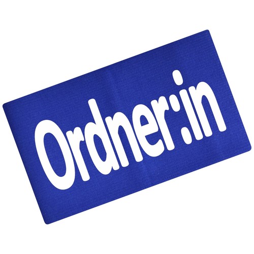 Armbinde Ordner:in Security viele Farben Armband NEU Sicherheit FanShirts4u - Bild 2 von 14