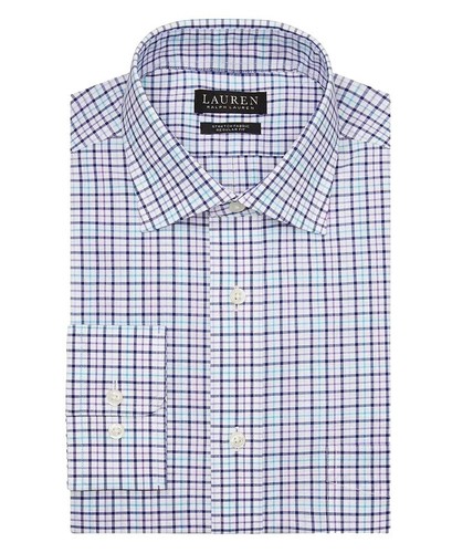 lauren ralph lauren men's ultraflex regular-fit dress shirt Polo Ralph Lauren Men's Big and Tall Long-Sleeve Solid Oxford Shirt main image 1