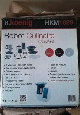 H.Koenig Hkm1028 Küchenroboter Culinaire Multi Roboter Smart UVP 585£