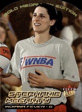 2000 Ultra WNBA Gold Medallion Stephanie White McCarty Indiana Fever Head Coach
