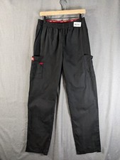 -00292 Dickies Medical Scrubs Black Size M Tall Lot of 2 Pockets