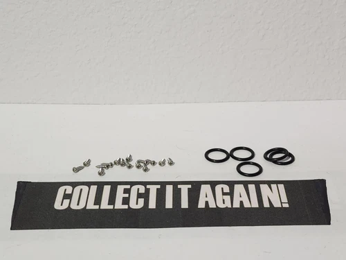 GI Joe 1982 - 1994 stainless pointed screw and O-ring replacement 20-pc lot #01