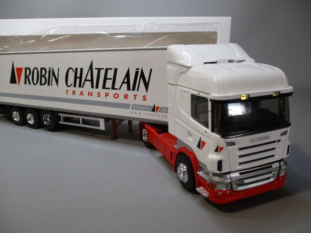 Camion Eligor 1/43 Scania R Highline Frigo - Robin Chatelain 113819 (occasion)