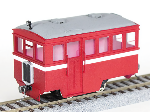 Kit de vagón de ferrocarril de calibre estrecho On30/Oe/On2-1/2 escala CS Saidaiji Kiha-1 motor 0e - Imagen 1 de 24