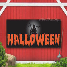 Halloween Banner Indoor Outdoor Banner