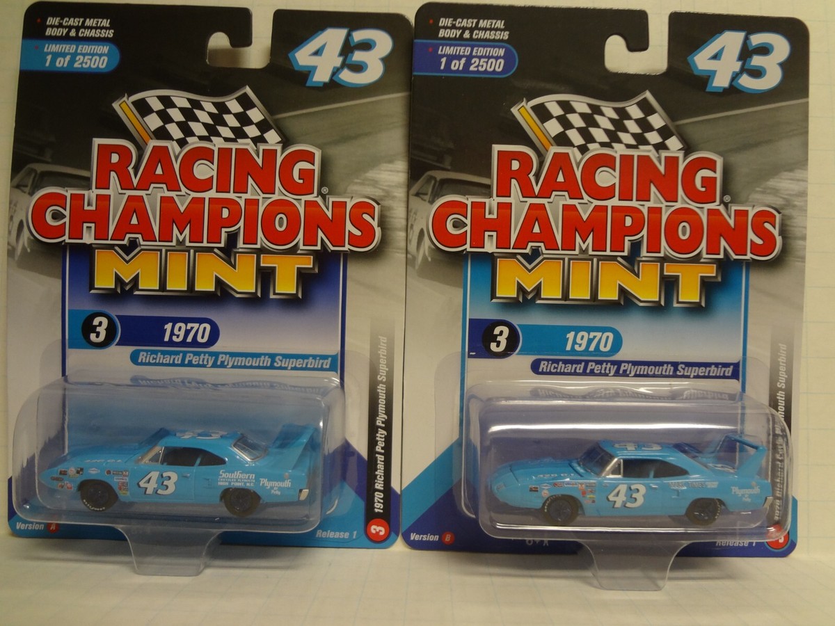 Plymouth Superbird 1/43 スケールモデル 43 43 Richard Petty 1970 Marc Times Racing News Edition