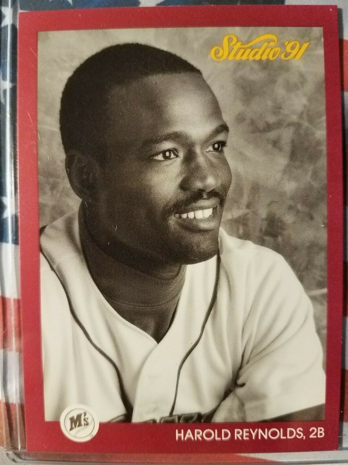 Harold Reynolds Mariners 1991 Leaf Studio Card 119 Ebay