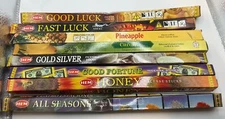 HEM Incense Sticks - Variety Bundle, 8 Tubes 8 Sticks Each - 64 Sticks Total