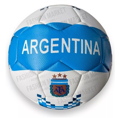 ARGENTINA Futbol 3 ESTRELLAS  Pelota Cuero N 5  Calidad  Premium 