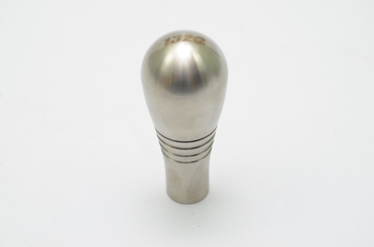 1320 Tear drop V1 NSX R Style Brushed steel shift knob round top