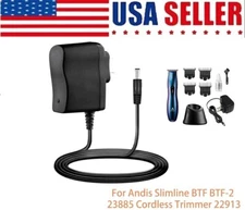 AC DC Adapter For Andis Slimline BTF BTF-2 23885 Cordless Trimmer 22913 Charger