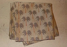 Tommy Bahama VALANCE. Palm Trees ISLAND BOTANICAL series 86 " x 15 " Made in USA