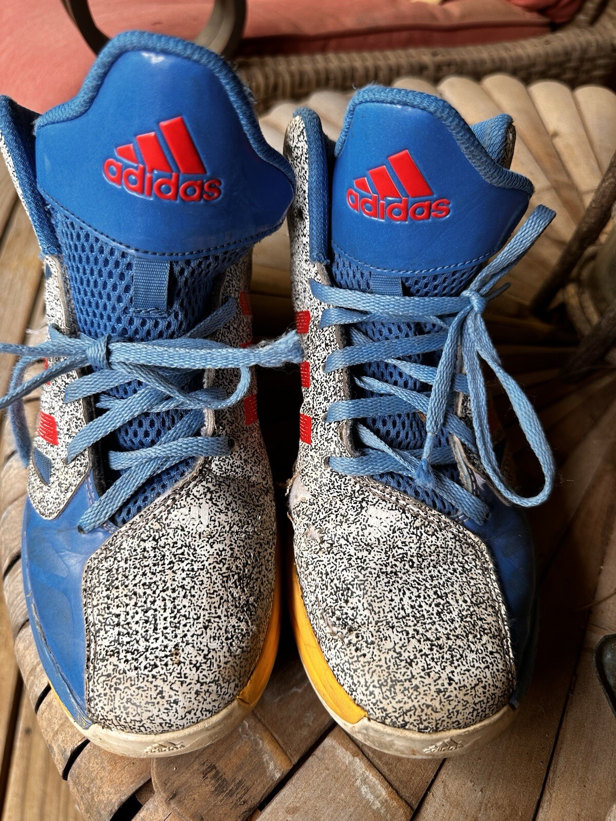 SAOLA Sneakers Adidas mi Ortholite Cemento Speckle Mid (US 5) Junior Uni