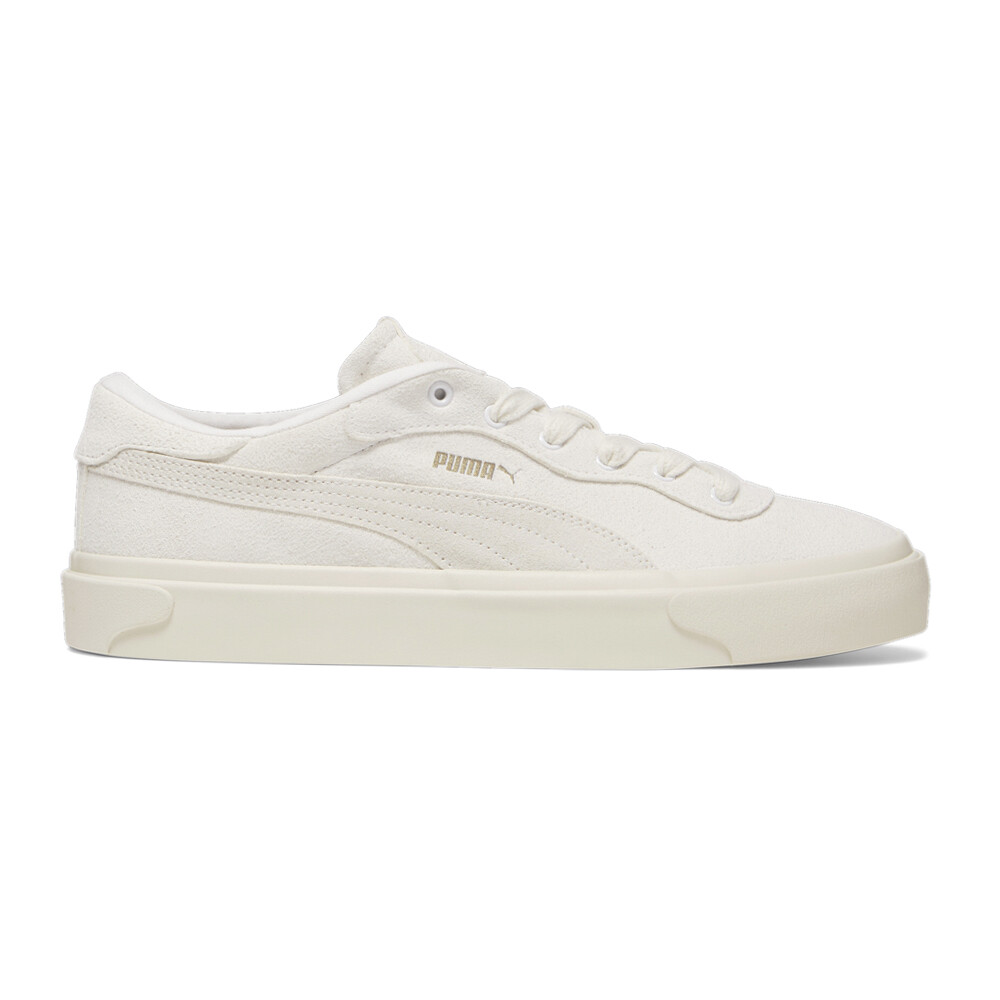 Puma Capri Royale Suede Lace-Up White Mens Casual Sneakers 39375204