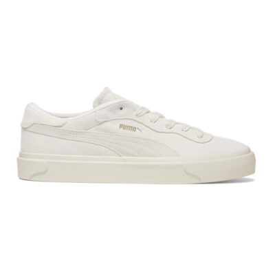 Puma Capri Royale Suede Lace Up  Mens White Sneakers Casual Shoes 39375204