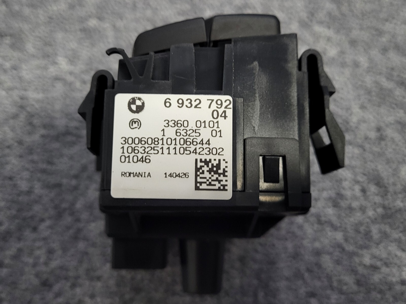 BMW 1 Series E87 Headlight Control Switch 693279204 for sale 