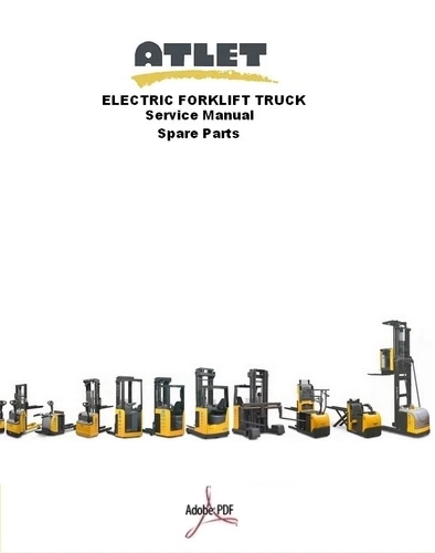 ATLET-Electric Forklift Truck-Service Manual-Spare Parts