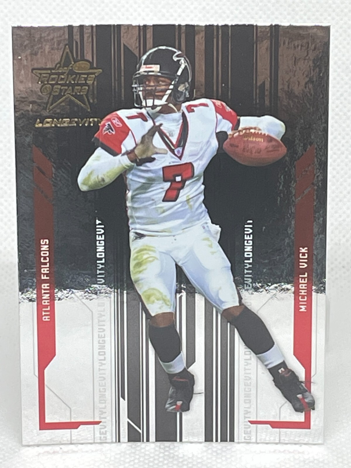 Michael Vick 2005 Leaf Rookies & Stars Longevity #4 XCJX