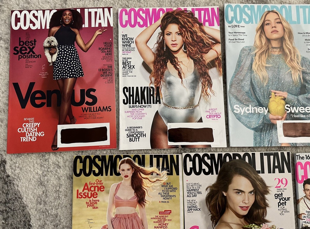9 Issues Cosmopolitan Magazine, March 21 to Jan 2022 | eBay