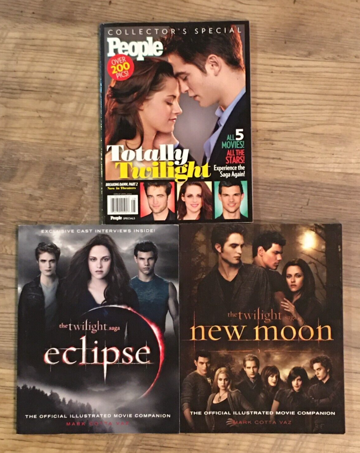 TWILIGHT SAGA Magazine Lot: People &amp; The Official Illustrated Movie Companions