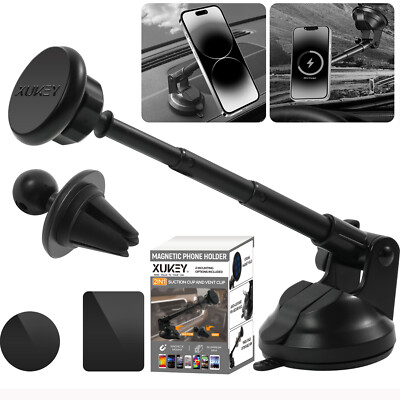 ALUMINUM Magnetic Car Dashboard Windshield Air Vent Phone Holder Mount Stand car