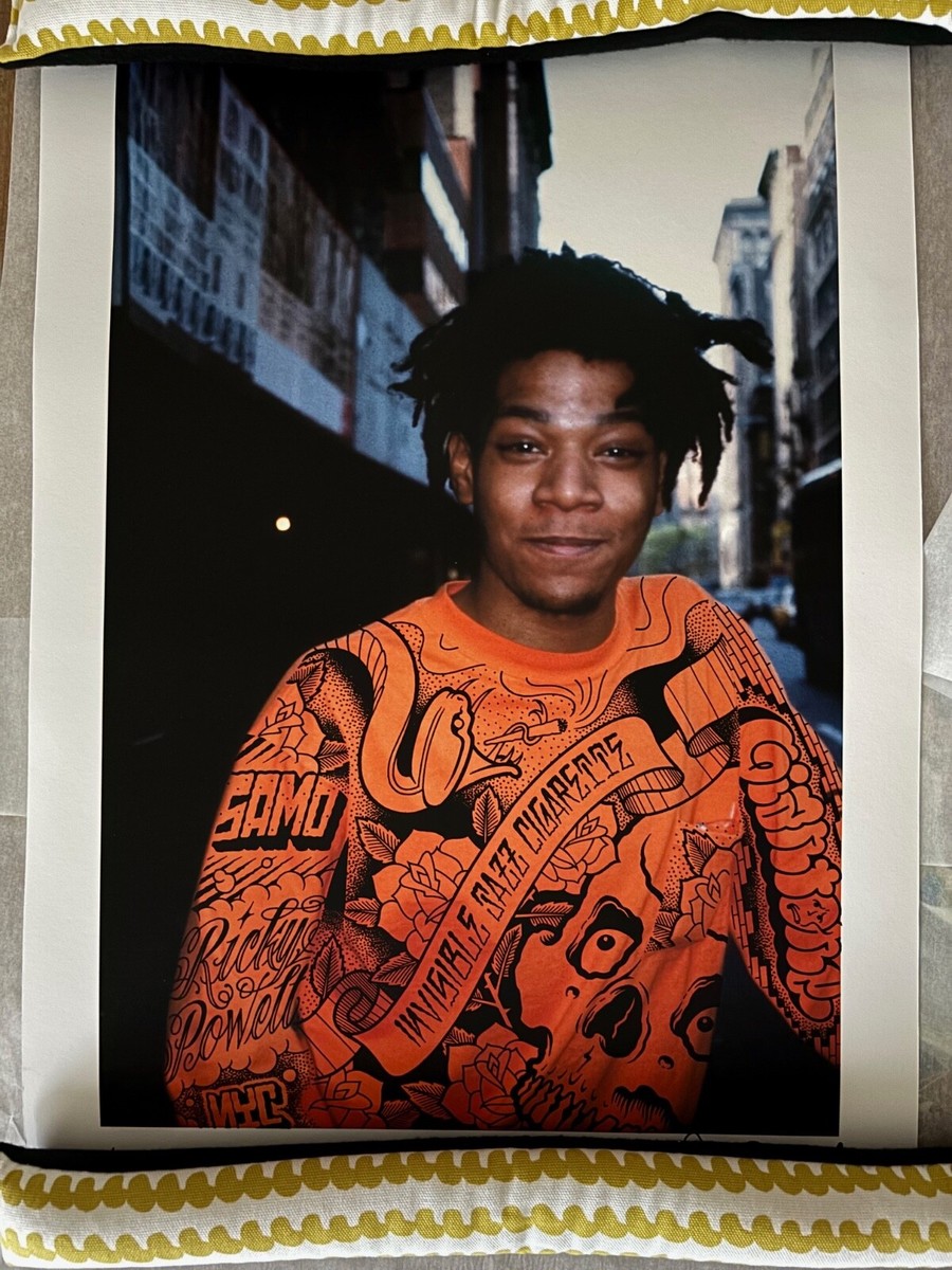RICKY POWELL X MIKE GIANT - BASQUIAT PRINT - SEE: WARHOL, HARING