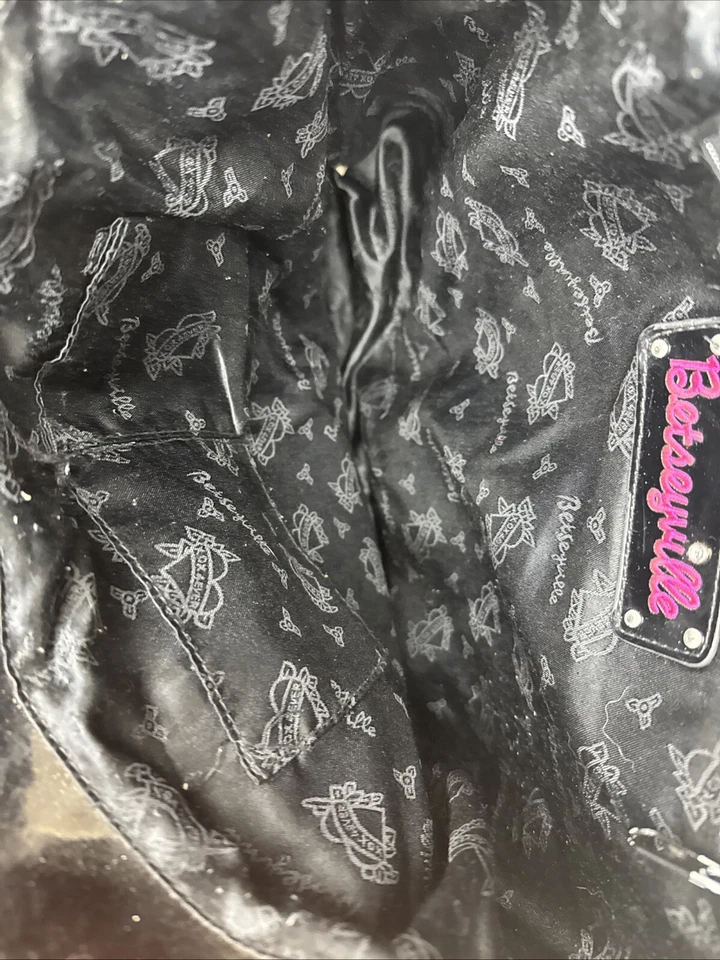 Betseyville By Betsey Johnson Pinup Bolso de Hombro, Monedero, Hobo, Bolso de Mano, Tote, Foto 4 de 4