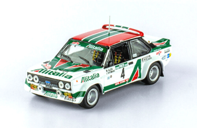 ミニカー 1/43 FIAT 131 ABARTH RALL Fiat 131 Abarth 1978 Alitalia Alen Rare WRC Rally Diecast Car 1:43