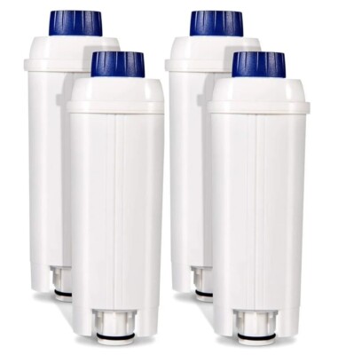 4x WASSERFILTER für DELONGHI KAFFEEMASCHINE DLSC002 SER3017 5513292811 SERIE UK