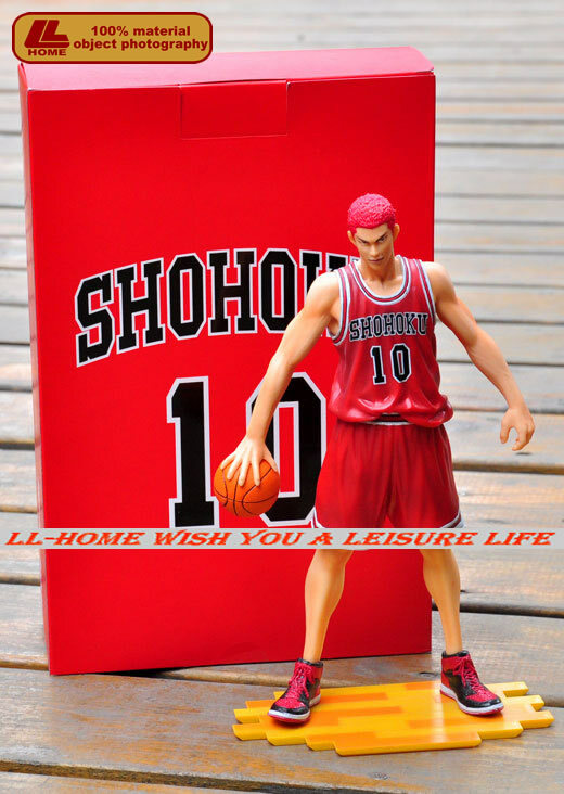 SHOHOKU 10 バスケットボールフィギュア Anime Slam Dunk Shohoku # 10 Sakuragi Hanamichi 10