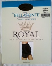 Royal 140 Den Body Shaper Panty Push Up Affect Black Size M