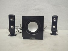 Coby High Performance Multi Media MP3 Speaker System Black CS-MP77