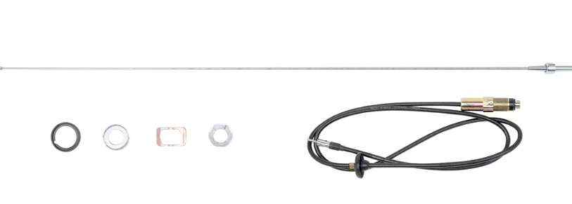 Kit de antena de mástil fijo AM/FM guardabarros delantero OER 1969 Nova Chevelle EL Camino Foto 2 de 4