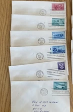1952 Thru 1954 US FIRST DAY COVERS LOT OF 23 FIRST DAY OF ISSUE