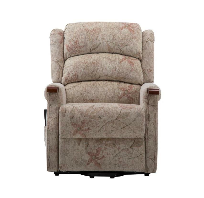 The Leicester Dual Motor Riser Recliner Mobility Lift Chair in Bouquet