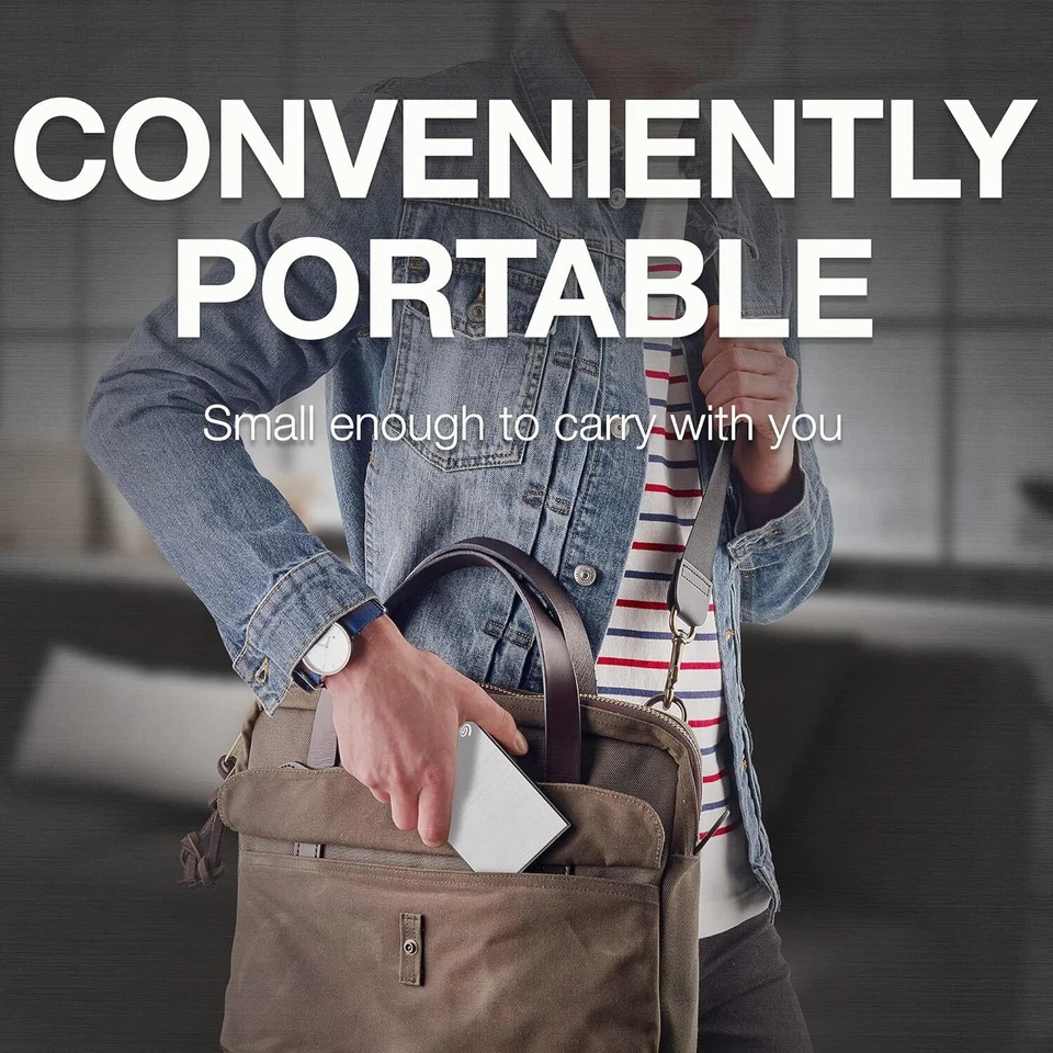 Seagate One Touch, 4Tb, Password Activated Hardware Encryption, Portab Personal  - Image 3 of 4