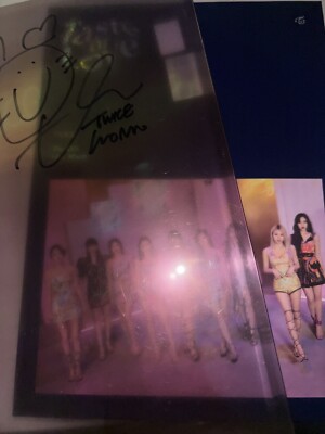 TWICE [Taste of love] MOMO Autographed Signed Album | eBay