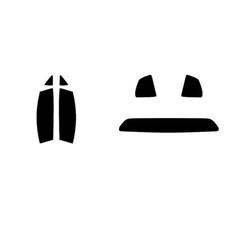 Per Lamborghini Aventador 2014 +Completo Pre Taglio Finestrino Colore Kit Ant. &