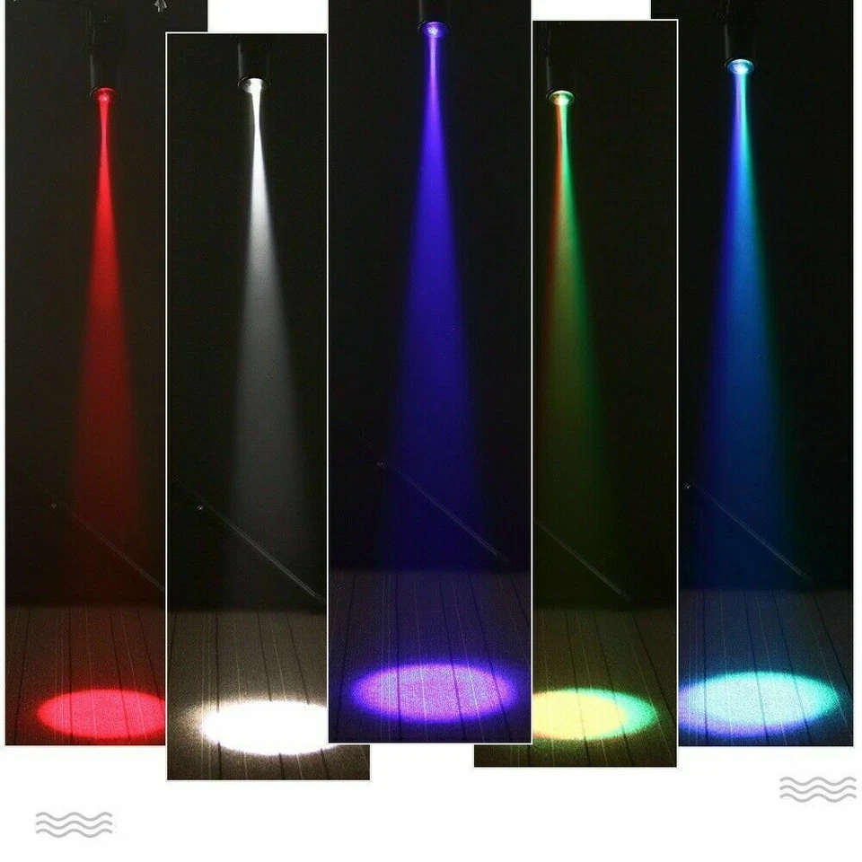 4PCS 50W RGBW LED Stage Lighting Beam DMX Show Party Disco DJ Pinspot Light US - Image 2 of 4