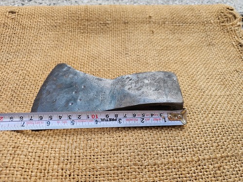 "GOLDENBERG" VINATGE FRENCH AXE HEAD ANTIQUE HATCHET FOREST SURVIVAL BUSHCRAFT - Picture 14 of 14