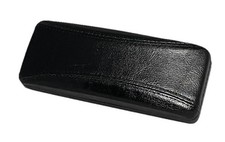NEW Adrienne Vittadini Medium Black Clamshell Eyeglasses Case