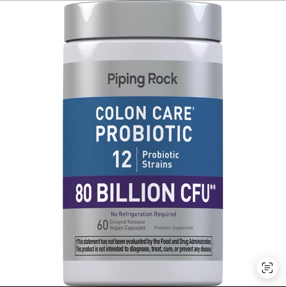 glutathione piping rock Colon Care Probiotic 80 Billion CFU 60 Capsules Gut Health Support Jay Campbell: books, biography, Size:300 cc Gastrointestinal