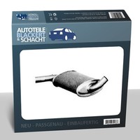 Auspuff Mitteltopf für Seat Toledo I / VW Golf II Jetta II