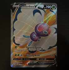 Butterfree V 177/189 Darkness Ablaze UR Full Art Holo Pokemon 2020 NM on eBay